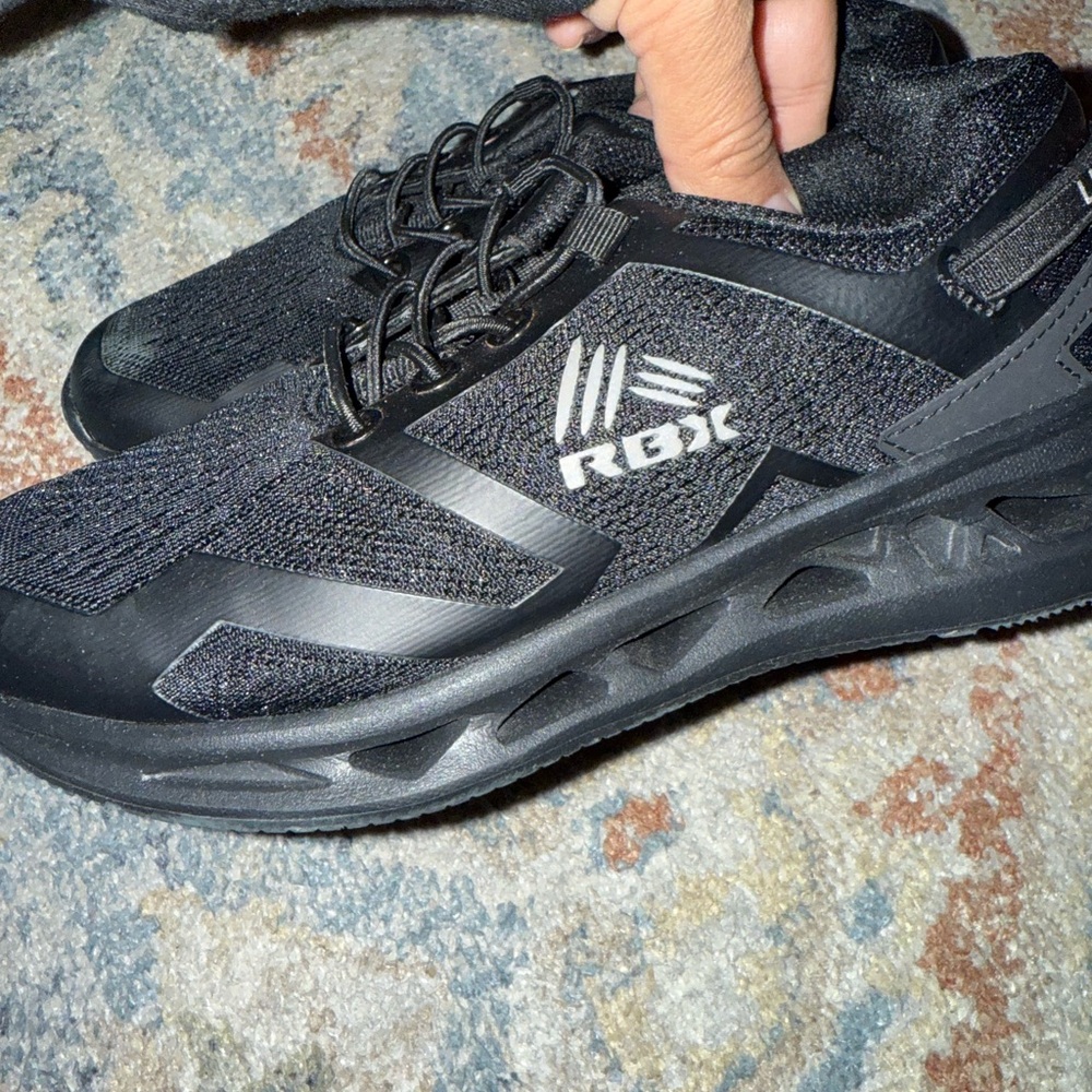 RBX Black Performance Sneakers‎